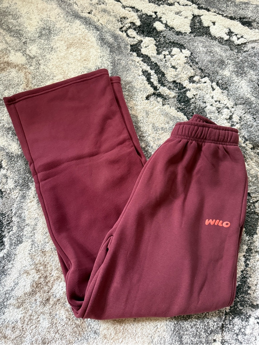 NWT Wilo Women's Maroon sweatpants